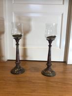 Kandelaar set met glas bokaal, Ophalen