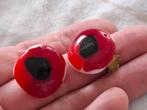Vintage clips glas, Ophalen of Verzenden, Overige materialen