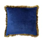 AANBIEDING Blauw kussen Beatrix blue Imbarro 45 x 45 cm, Nieuw, Blauw, Ophalen of Verzenden, Vierkant