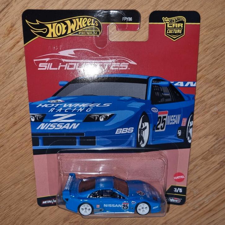 214 - Hotwheels Nissan 300ZX in verpakking., Hobby en Vrije tijd, Modelauto's | Overige schalen, Ophalen of Verzenden