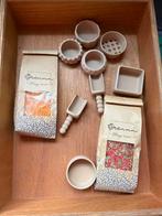 Grenn speelbak klein + rijst + speelbakjes/schepjes, Ophalen of Verzenden, Zo goed als nieuw