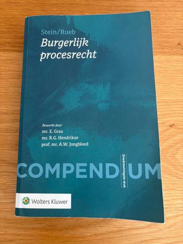 Compendium van het burgerlijk procesrecht 23ste druk beschikbaar voor biedingen