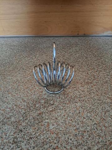 Vintage Metalen Spiraal servethouder beschikbaar voor biedingen