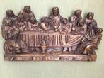 Houten Laatste Avondmaal Relief, Ophalen of Verzenden