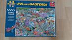 DE BLOEMENCORSO JAN VAN HAASTEREN 1000 STUKJES, Ophalen of Verzenden, 500 t/m 1500 stukjes, Zo goed als nieuw, Legpuzzel