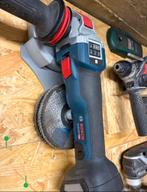 Haakse Slijper Houder Bosch GWX 18V-10 + Schijven, Ophalen of Verzenden, Nieuw, Minder dan 700 watt, Haakse handslijpmachine