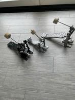 3x Bass Drum Pedalen (2x z.g.a.n.), Muziek en Instrumenten, Drumstellen en Slagwerk, Ophalen of Verzenden, Zo goed als nieuw, Overige merken