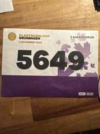 Plantsoenloop 7x startbewijs 2km kidsrun, Ophalen of Verzenden, Nieuw