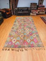Handgeknoopt Berber Tapijt. Prachtige kleuren en patronen!, Crème, 150 tot 200 cm, 200 cm of meer, Ophalen of Verzenden