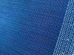 BYBORRE Tim 159; koningsblauw+blauw, 15M luxe meubelstof, Wol, Blauw, 120 cm of meer, Ophalen of Verzenden