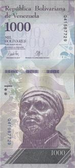 Venezuela bankbiljet 1000 Bolivares 2017 UNC, Pick 95b, Ophalen of Verzenden, Zuid-Amerika, Los biljet