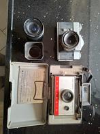 Oude foto toestellen en een losse lens polaroid en zenit, Ophalen of Verzenden, Lens of Lenzen