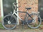 herenfiets, Batavus, zwart / mat zilver, framemaat 54, Ophalen, Gebruikt, Versnellingen, Batavus