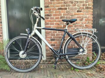 herenfiets, Batavus, zwart / mat zilver, framemaat 54 beschikbaar voor biedingen