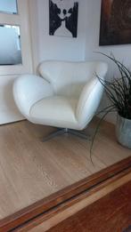 MOVA kuka lederen fauteuil  met  heerlijk zitcomfort  design, Modern, Leer, Zo goed als nieuw, Ophalen