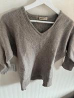 REPEAT LICHT BRUIN CASHMERE WOOL TRUI, MAAT; M, Bruin, Ophalen of Verzenden, Gedragen, Maat 38/40 (M)