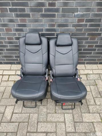 Peugeot 308 sw 2008 - 2013 stoel derde zitrij ZWART LEER 150 beschikbaar voor biedingen