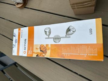 Nieuwe LED Plafondlamp - 2 Spots beschikbaar voor biedingen