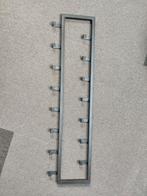 Kapstok metaal 80cm, Wandkapstok, Ophalen of Verzenden, Zo goed als nieuw, Minder dan 100 cm