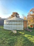 2 yurts te koop: 3 jaar oud, 6 meter doorsnee, Caravans en Kamperen, Tenten, Ophalen