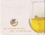 Duvel Brouwerij – Ssst..hier drinkt men Duvel - ongebruikt, Verzenden, Nieuw, Viltje(s), Duvel
