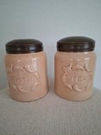 Nostalgische voorraadpotten koffie thee, Ophalen of Verzenden