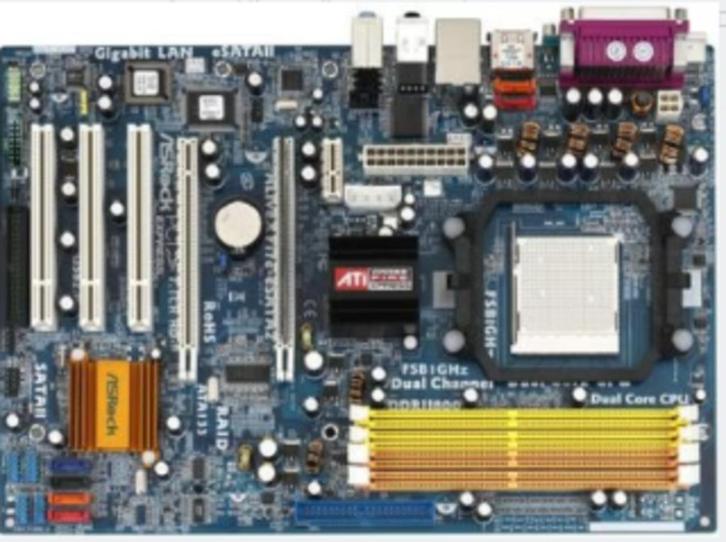 ASRock ALiveXFire-eSATA2 socket am2, Computers en Software, Moederborden, Gebruikt, Verzenden