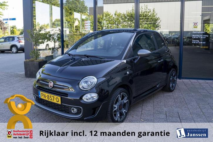 Fiat 500 0.9 TwinAir Turbo Sport | Prijs rijklaar incl. 12 m, Auto's, Fiat, Bedrijf, Te koop, ABS, Airbags, Airconditioning, Bluetooth