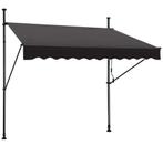 Klem luifel, zonnescherm, Naizy 3,50 meter donkergrijs, Nieuw, Ophalen of Verzenden, Markies, 250 cm tot 450 cm
