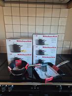 KitchenAid Pannenset 7-delig - NIEUW, Ophalen of Verzenden, Nieuw, Rvs, Pannenset