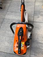 Stihl bandenzaag, Doe-het-zelf en Verbouw, Gereedschap | Zaagmachines, Ophalen of Verzenden, Gebruikt, 1200 watt of meer, Kettingzaag