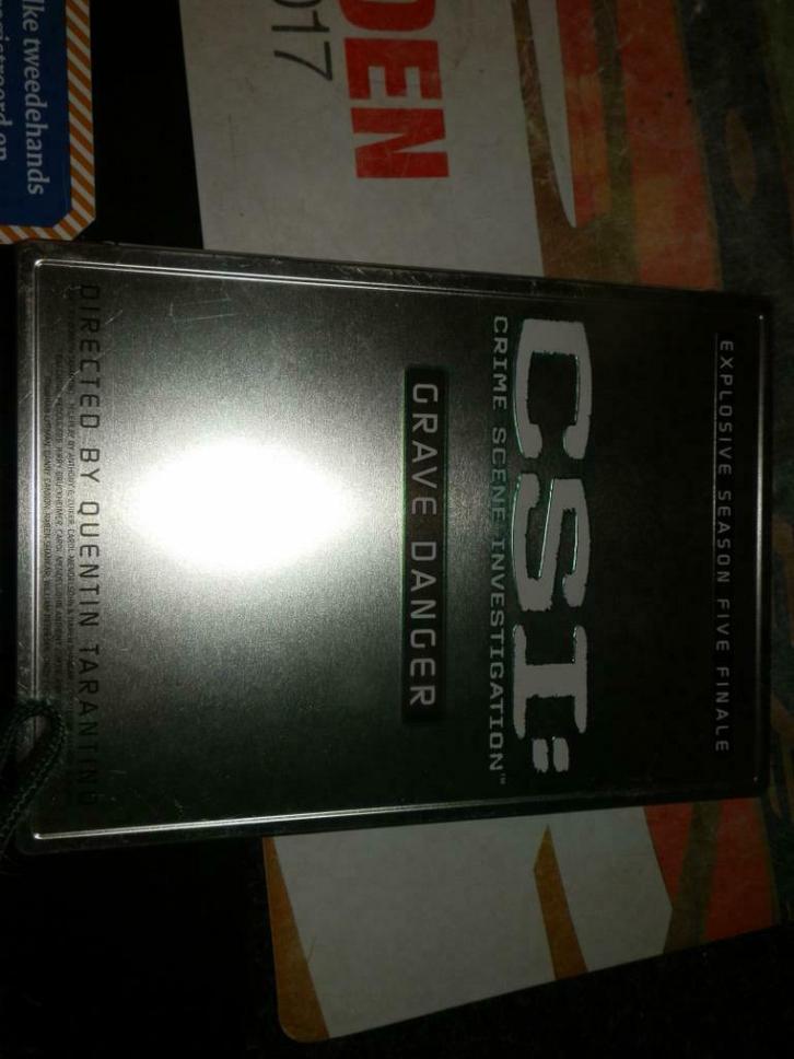 DVD box  CSi grave danger, Cd's en Dvd's, Dvd's | Actie, Actie, Boxset, Vanaf 12 jaar, Ophalen of Verzenden