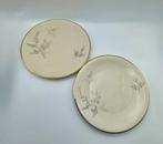 2x Vintage Edelstein Bavaria Ontbijtborden - Patroon 18134, Ophalen of Verzenden, Zo goed als nieuw, Bord(en), Overige stijlen