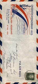 Nederlandse Antillen - FDC - Watersnood - 1953, Postzegels en Munten, Ophalen of Verzenden, Envelop