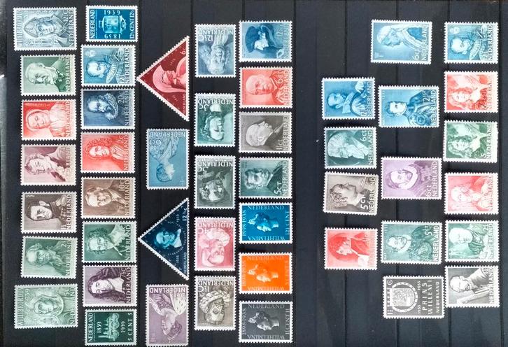 Postfrisse selectie jaren 30, Postzegels en Munten, Postzegels | Nederland, Postfris, T/m 1940, Verzenden