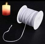 Lont rol 61 meter, Huis en Inrichting, Woonaccessoires | Kandelaars en Kaarsen, Ophalen of Verzenden, Nieuw, Overige materialen
