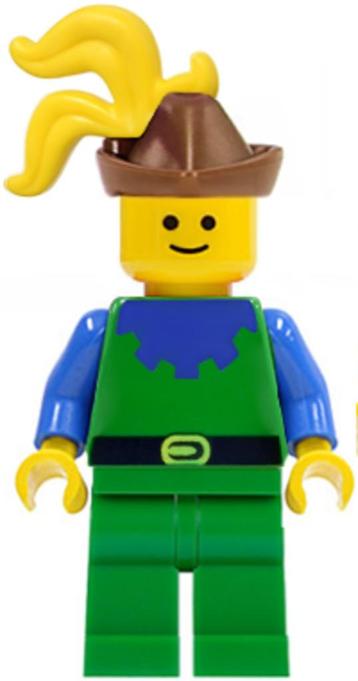 LEGO Minifig Poppetje Castle Forestmen cas136