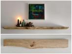 Zwevende eiken houten wandplank incl. mont.pennen | 113cm, Houtatelier M.Y., Info@myhoutatelier.nl, Nieuw, Ophalen of Verzenden