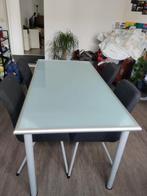 Dining tables and chairs, Ophalen, Zo goed als nieuw, Rechthoekig, 50 tot 100 cm