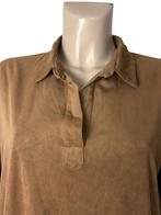 Nathalie Vleeschouwer jurk L, Kleding | Dames, Jurken, Bruin, Ophalen of Verzenden, Zo goed als nieuw, Onder de knie