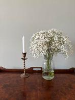 Gedraaide messing kandelaar, Antiek en Kunst, Ophalen of Verzenden, Koper of Brons