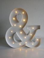 Vintage Marquee Light "&", Ophalen of Verzenden, Gebruikt, Overige fittingen, Led-lamp