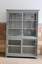 Vintage servicekast/ vitrinekast in goede staat., Ophalen of Verzenden, Gebruikt, 25 tot 50 cm, Teakhout