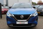 Nissan Qashqai 1.3 MHEV Tekna Plus 360 ACC Pano Massage, Gebruikt, Zwart, 4 cilinders, Blauw
