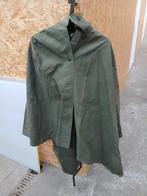Regen cape regenjas leger groen kan over rugzak backpack, Ophalen of Verzenden, Gebruikt, Regenjas