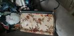 Mooie Vintage Engelse tas met bloemen stof, Antiek en Kunst, Ophalen of Verzenden