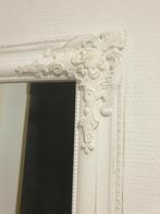 Spiegel met witte sierlijst, Minder dan 100 cm, Rechthoekig, Zo goed als nieuw, Ophalen