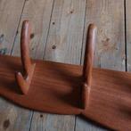 Lucky Vintage prachtige houten kapstok wand houtsnijwerk, Wandkapstok, Lucky Vintage, Ophalen of Verzenden, Zo goed als nieuw