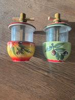 Schattig mediterraans peper- en zout molentje, Ophalen of Verzenden, Zo goed als nieuw