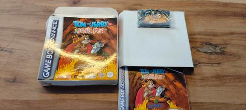 Tom and Jerry Infernal Escape GBA Compleet, Spelcomputers en Games, Games | Nintendo Game Boy, Zo goed als nieuw, Platform, 1 speler